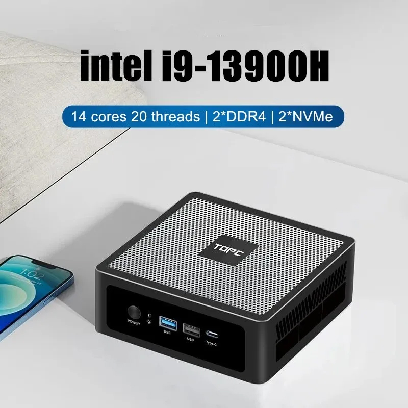 TOPC Mini PC 13th Gen Intel Co - огляд і ціна Intel Core I9 13900H Mini Pc