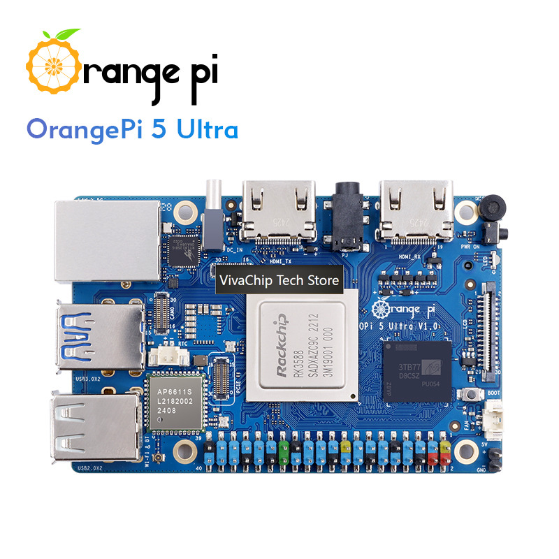 VivaChip TechOrange Pi 5 Ultra - огляд і ціна Rockchip Rk3588 Development Board