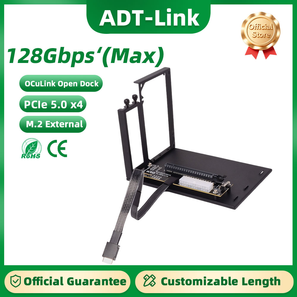 ADT-Link PCIe 5.0 K993G OcuLin - огляд і ціна Oculink Egpu Mini Pc