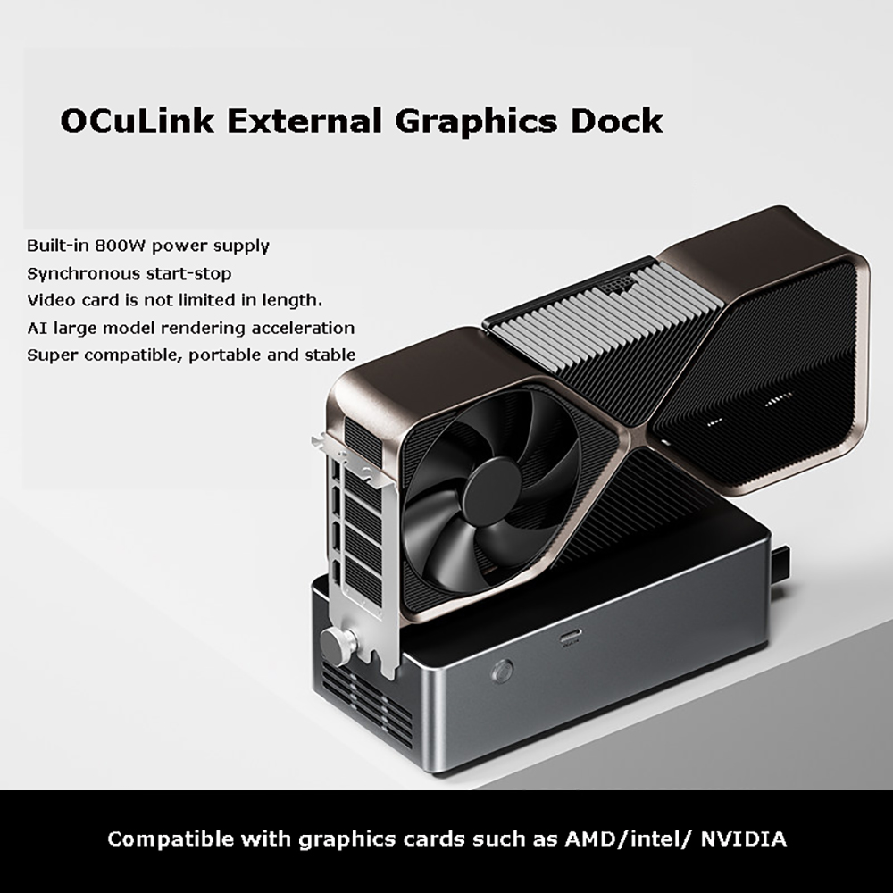 AG02/AG01 EGPU Dock with OCuLi - огляд і ціна Oculink Egpu Mini Pc