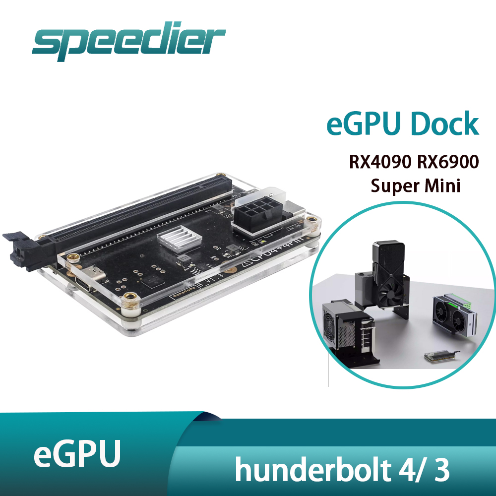 Thunderbolt 4 3 eGPU Dock Exte - огляд і ціна Thunderbolt 4 Egpu Dock Mini Pc