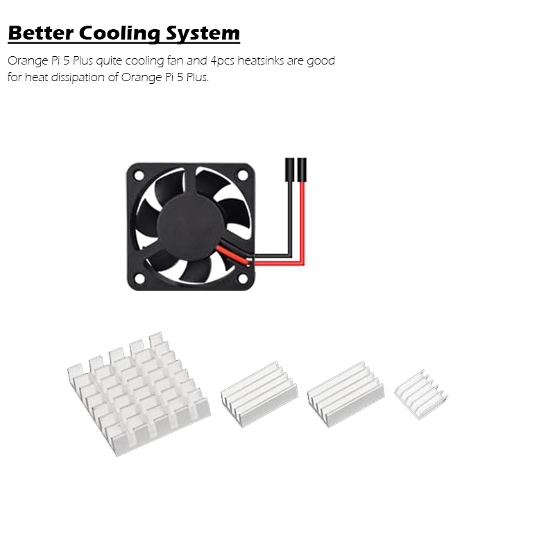 Orange Pi 5 Plus Case with Fan - огляд і ціна Orange Pi 5 Plus 16Gb
