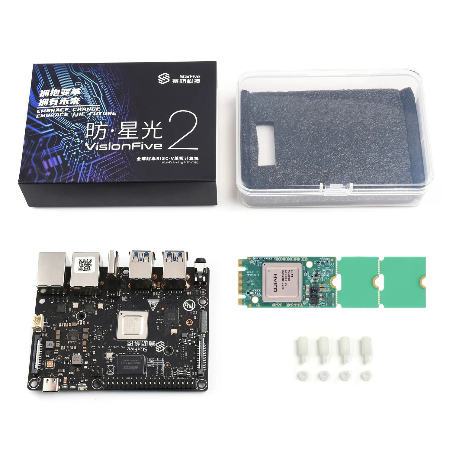 VisionFive2 8GB WiFi AI Kit RI - огляд і ціна Raspberry Pi 5 8Gb Board