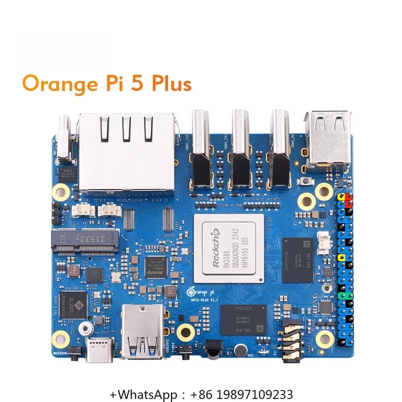 OrangePi 5 PLUS Development Bo - огляд і ціна Rockchip Rk3588 Development Board