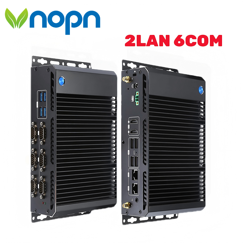 VNOPN Fanless Industrial Mini  - огляд і ціна Fanless Industrial Pc Rs485 Core I7