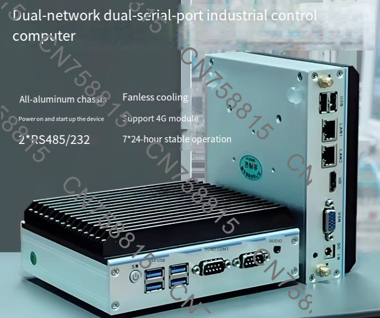 Dual LAN/Serial RS485, Fanless - огляд і ціна Fanless Industrial Pc Rs485 Core I7