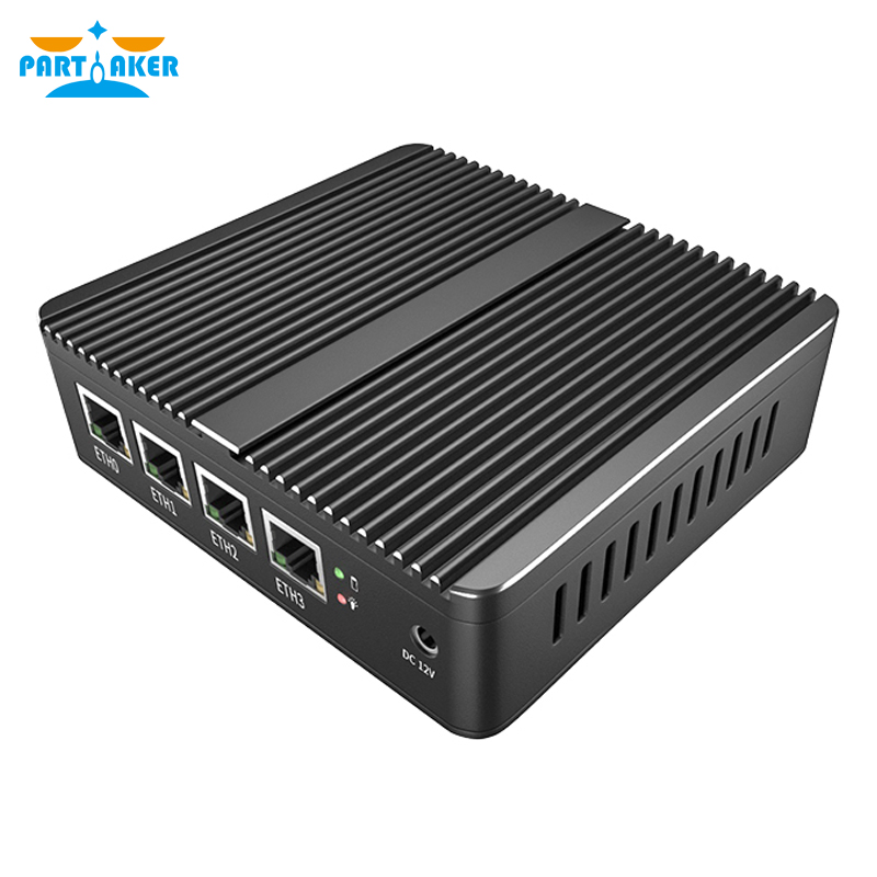 Partaker Fanless pfSense Route - огляд і ціна Pfsense Firewall Router 2.5G 4 I226