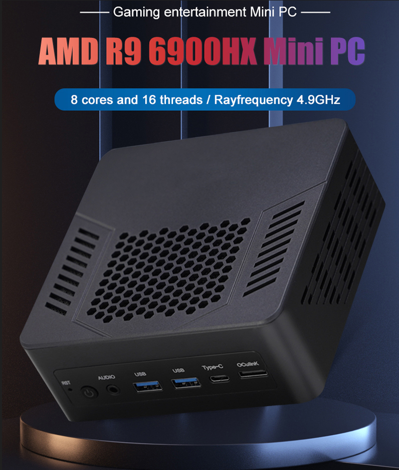 Qculink Mini PC AMD Ryzen 9 89 - огляд і ціна Amd Ryzen 9 7940Hs 64Gb Mini Pc