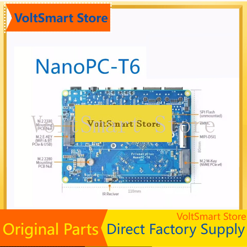 VoltSNanopc T6 Development Boa - огляд і ціна Rockchip Rk3588 Development Board