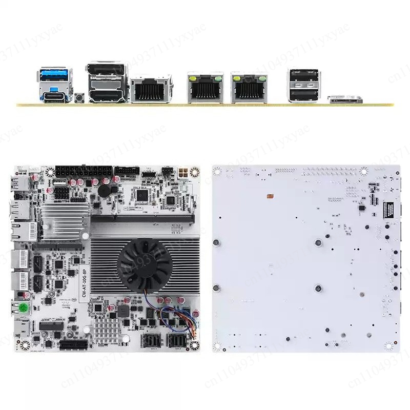 8-Bay NAS Motherboard with N10 - огляд і ціна Nas Motherboard 8 Sata Mini Itx